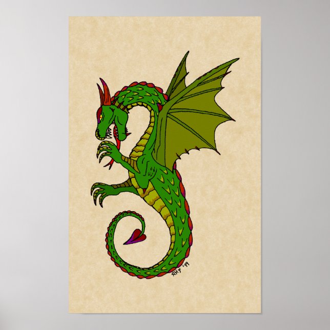 Affiches Wyvern (Devant)