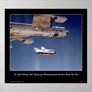 Affiches X-38 Navire n° 2 libéré du B-52