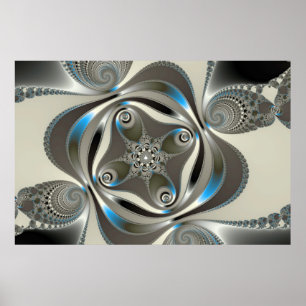 Affiches xChrome - Fractal