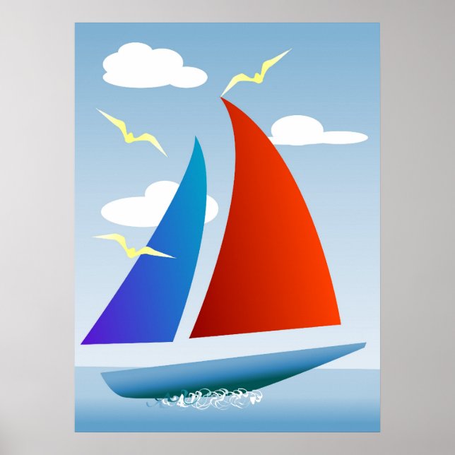 Affiches Yacht (Devant)