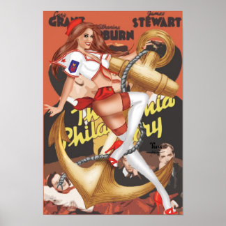 Affiches Yar Philadelphia Histoire Sailor Girl
