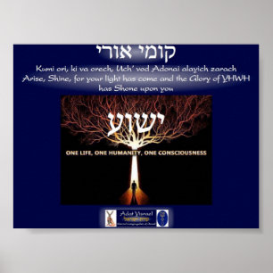 Affiches Yeshua l'arbre de la vie