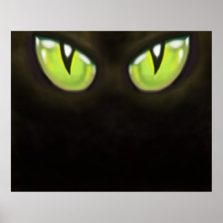 Affiches Yeux de chat