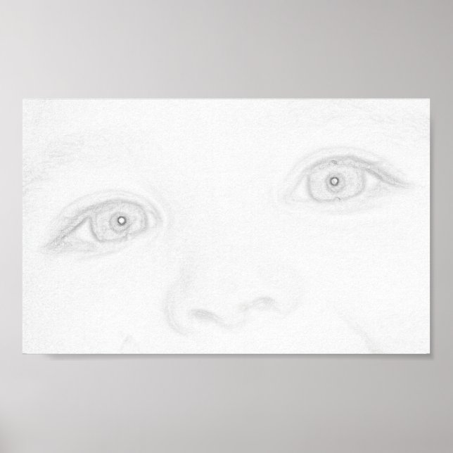 Affiches Yeux d'un enfant (Devant)