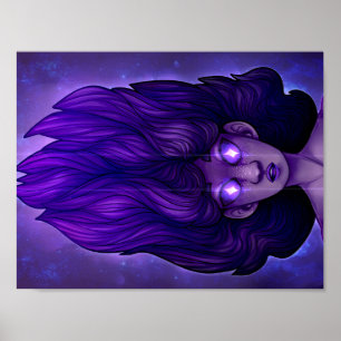 Affiches yeux étoilés (affiche)