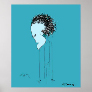 AFFICHES "YEUX VERTS "