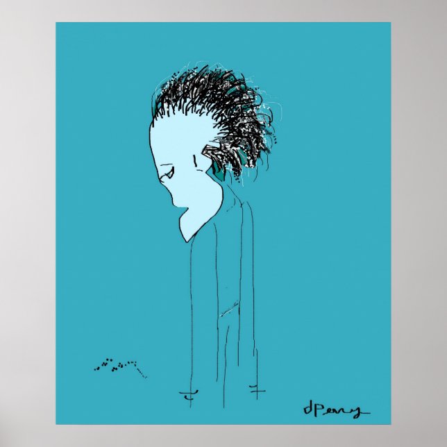 AFFICHES "YEUX VERTS" (Devant)