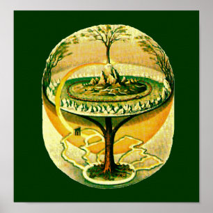 Affiches Yggdrasil, Tree Of Life Fine Art