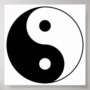 Affiches Yin_Yang2 noir et blanc