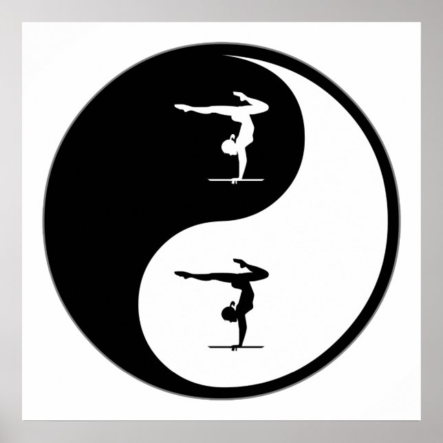 Affiches Yin Yang Gymnastics (Devant)