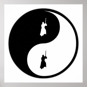 Affiches Yin Yang Iaido