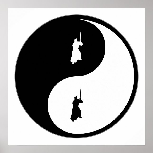 Affiches Yin Yang Iaido (Devant)