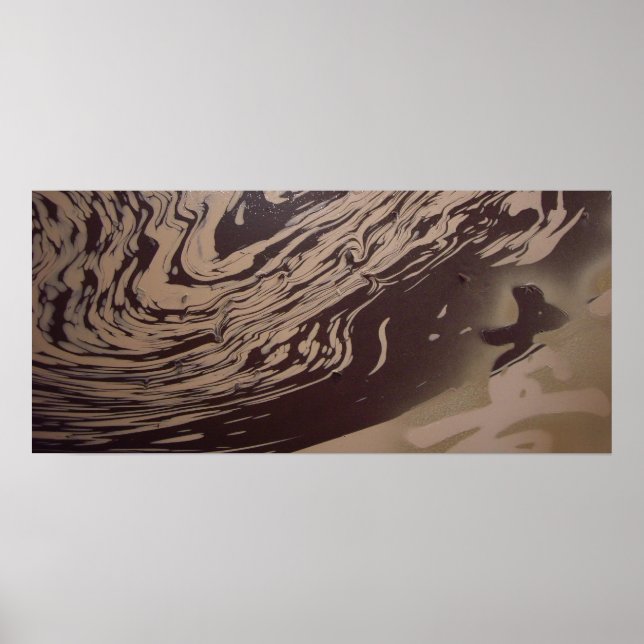 Affiches Yin Yang Swirl (Devant)
