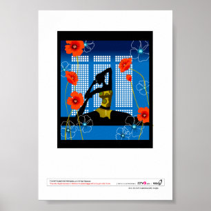 Affiches Yoga de pratique de femme