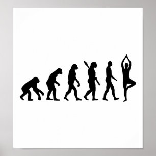 Affiches Yoga d'évolution