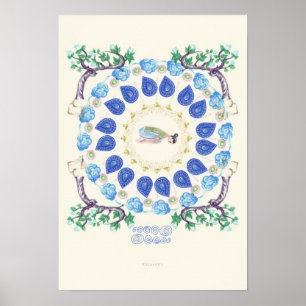 Affiches yoga Garden II