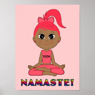 Affiches Yoga Namaste
