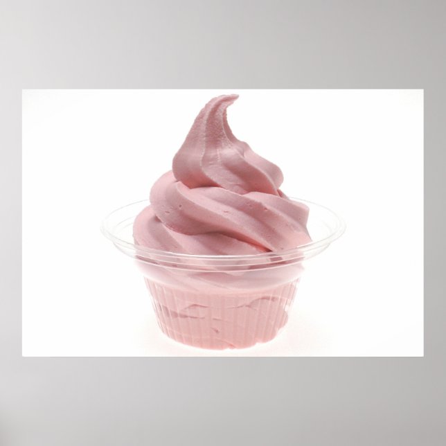 Affiches Yogurt glacé (Devant)
