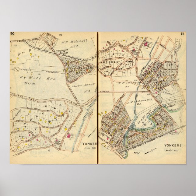 Affiches Yonkers, New York (Devant)