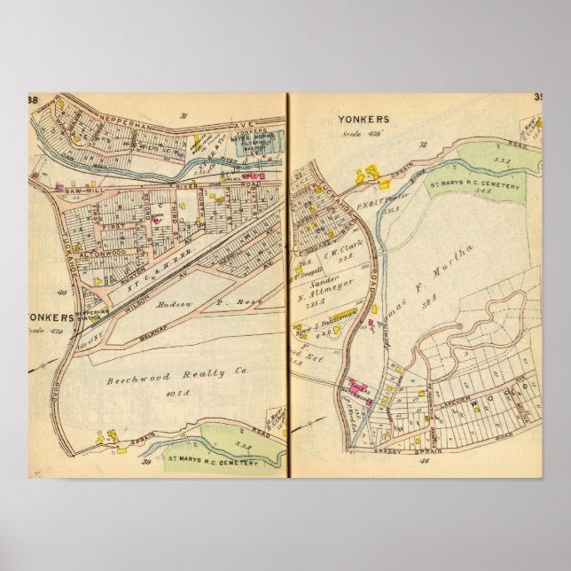 Affiches Yonkers, New York 2 (Devant)