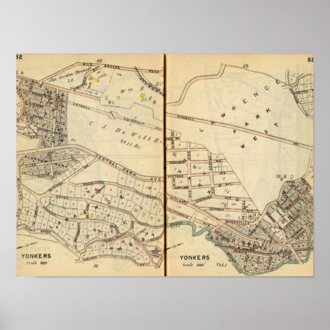 Affiches Yonkers, New York 6 (Devant)