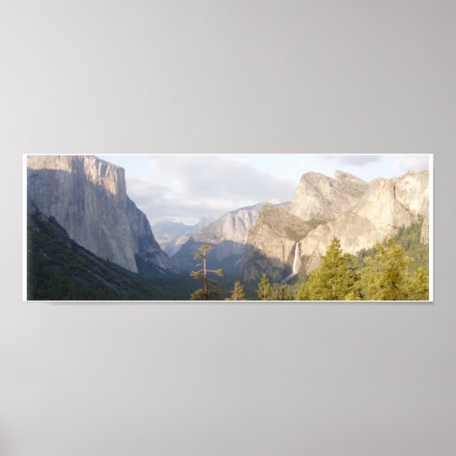 Affiches Yosemite Panorama (Devant)