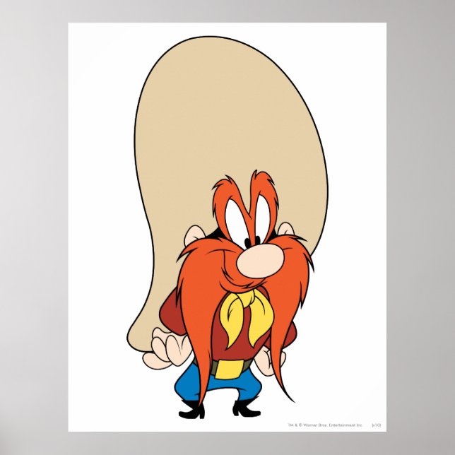 Affiches Yosemite Sam mains sur les hanches (Devant)