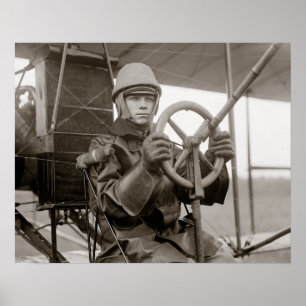 Affiches Young Aviator, 1912. Photo vintage
