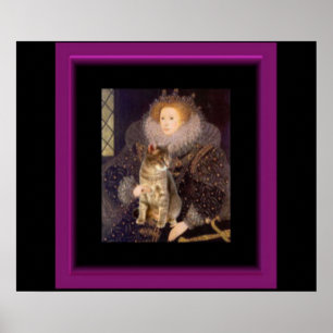 Affiches Young Elizabeth I et Cat