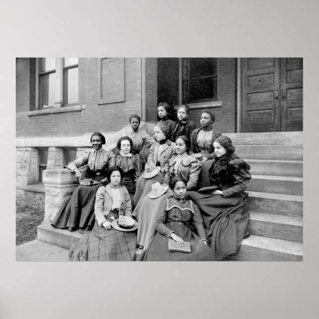 Affiches Young Ladies at Fisk, années 1890 (Devant)