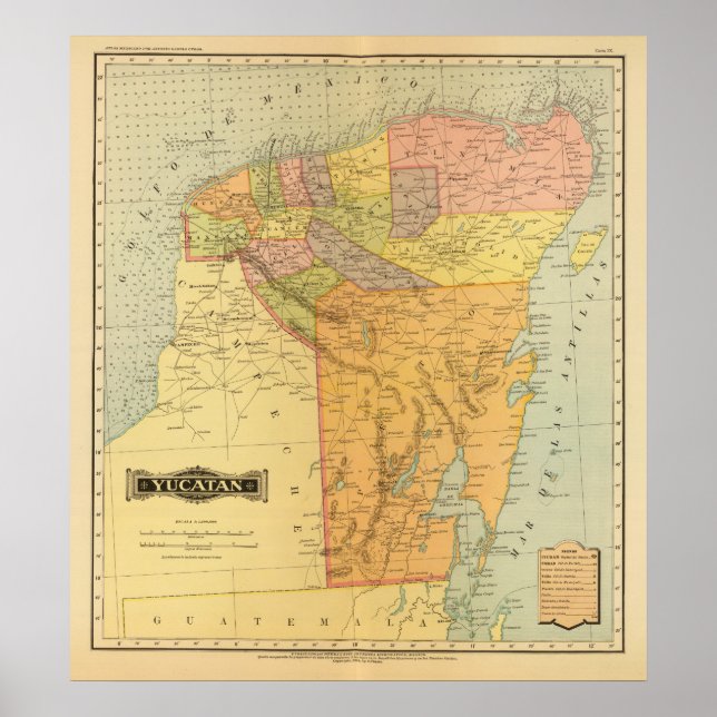 Affiches Yucatan (Devant)