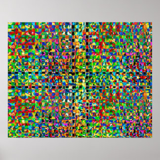 Affiches Zazzling Rain Forest Pattern