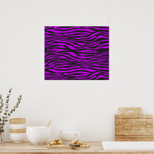 Affiches Zèbre, Zèbre, Zèbre, Zèbre Violet, Jungle