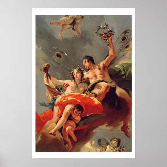 Affiches Zephyr et Flora (Devant)