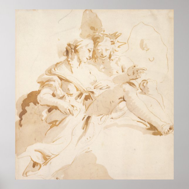 Affiches Zephyr et Flora (Devant)