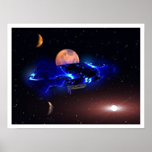 Affiches Zeppelin électrique