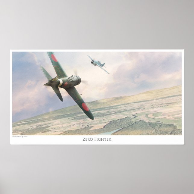 Affiches ZeroFighter (Devant)