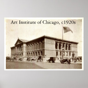 Affiches ZHR0038, institut d'art de Chicago, c1920s
