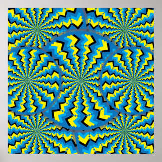 Affiches Zigzag Wheels