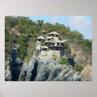 Affiches Zihuatanejo Cliffside