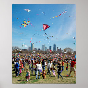Affiches Zilker Park Kite Festival 3 - Austin Texas