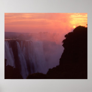 Affiches Zimbabwe, Victoria Falls National Park. Fatigué