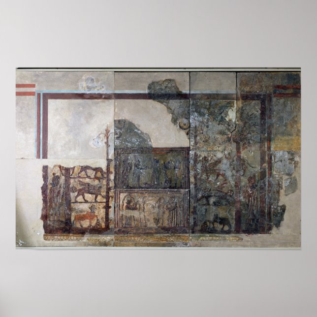 Affiches Zimri-Lim, King of Mari, before Goddess Ishtar (Devant)