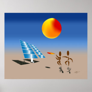 Affiches Zinglees ~ Énergie solaire