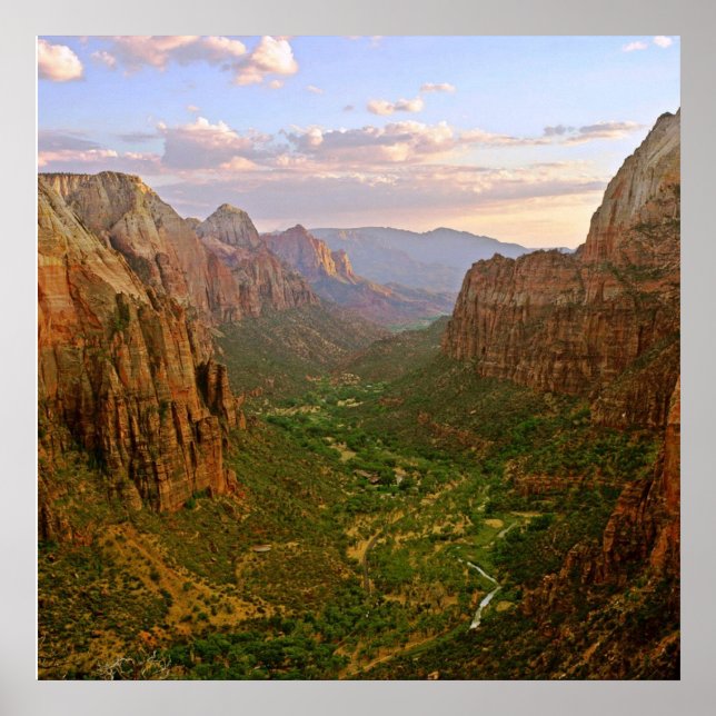 Affiches zion angels atterrissant à l'affiche de l'aube DE  (Devant)