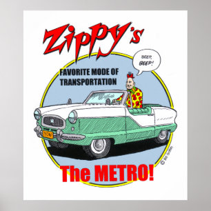 Affiches Zippy's Metro