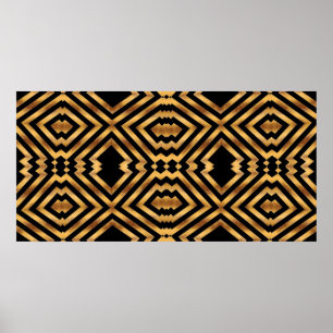 Affiches Zizzago Black Gold Exotic