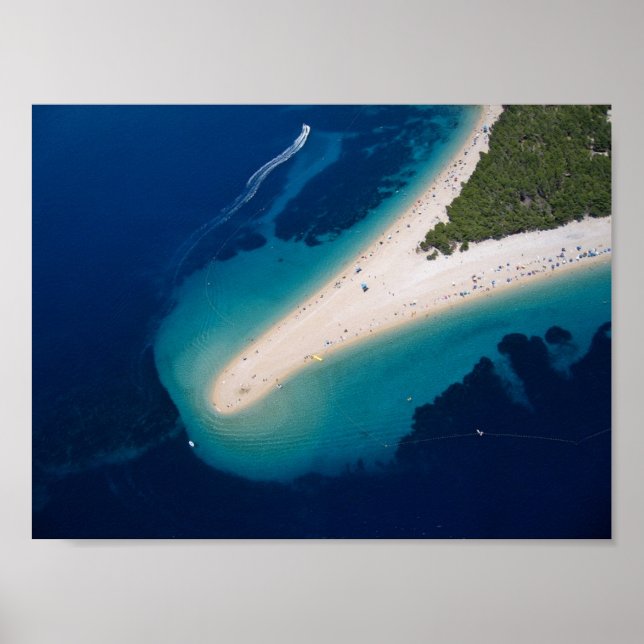 Affiches Zlatni rat Bol Hrvatska (Devant)