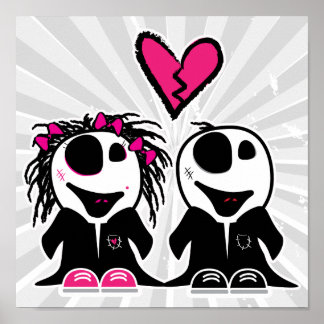 AFFICHES ZOMBIE LOVE
