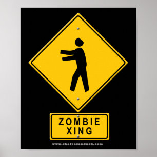 Affiches Zombie XING